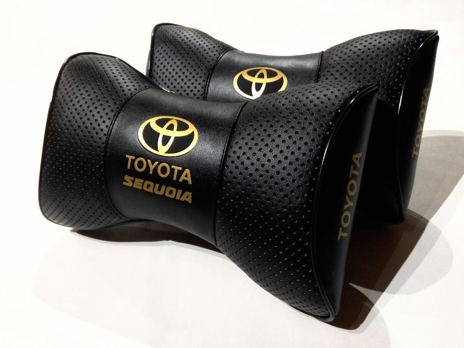 Подушка на подголовник авто Toyota 2 шт. (00664)