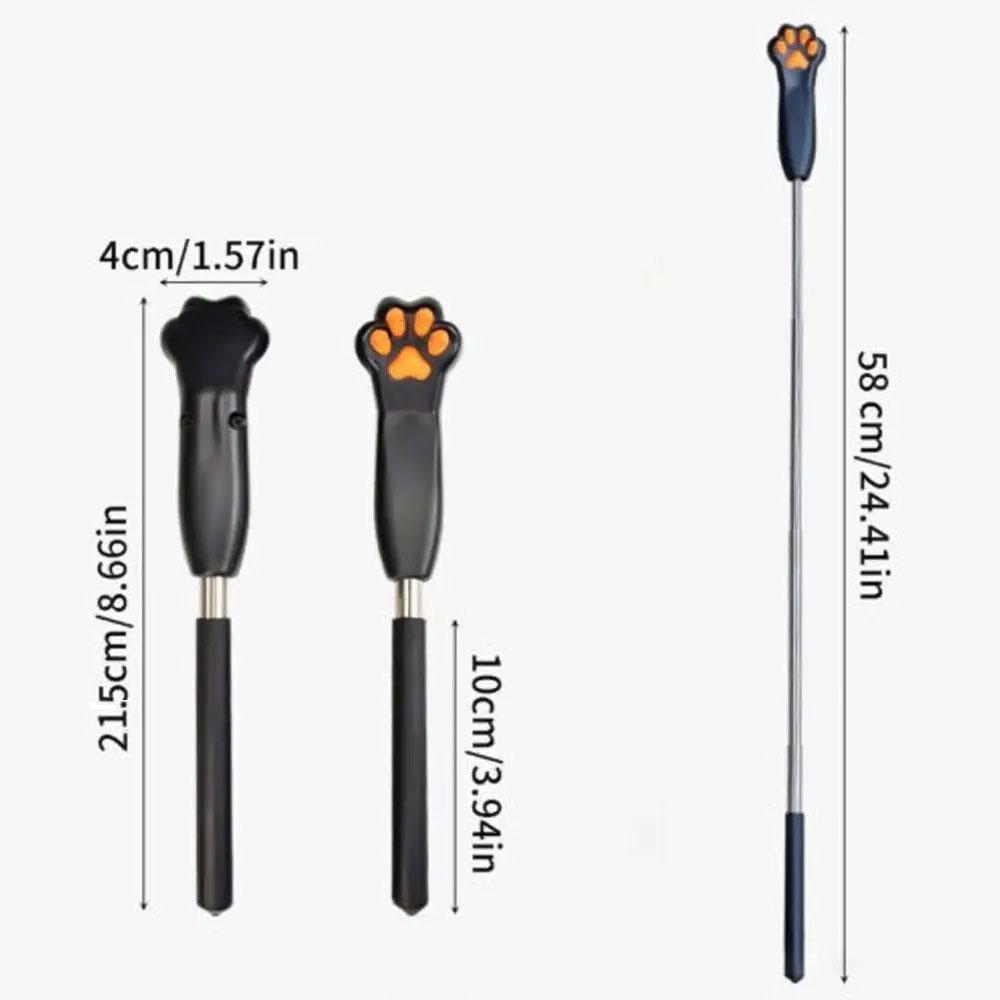 Чесалка для спины лапа кота телескопическая (TA0127) - фото 5 Чесалка для спины лапа кота телескопическая (TA0127) - фото 5