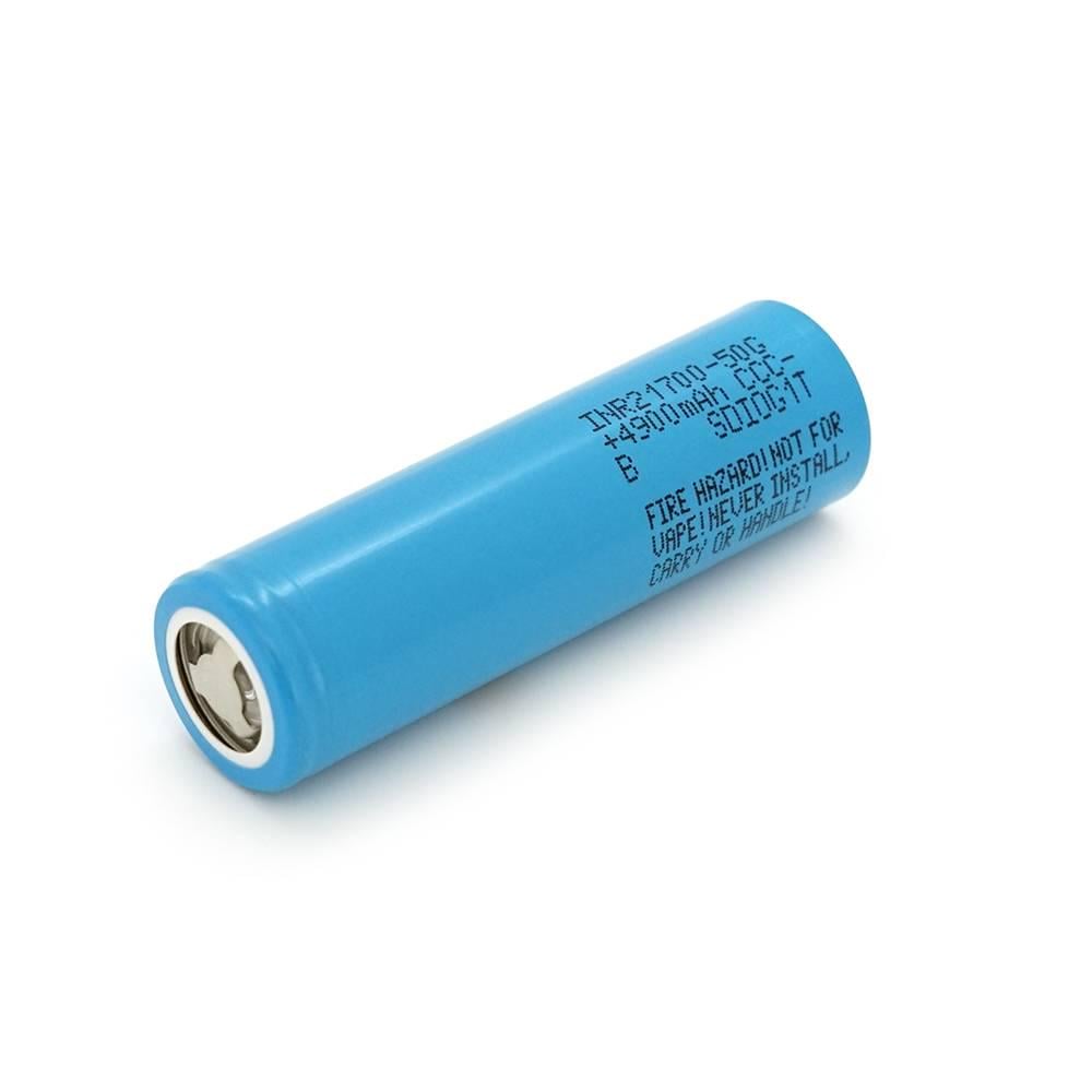 Акумулятор 21700 Li-Ion Samsung INR21700-50G 4900mAh 50A 3,6V Blue (37335)