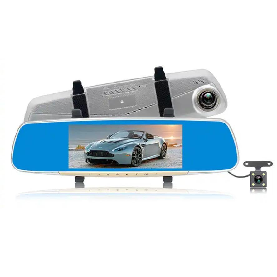 Зеркало видеорегистратор сенсорное 7" 1920x1080 (V10) - фото 4 Зеркало видеорегистратор сенсорное 7" 1920x1080 (V10) - фото 4