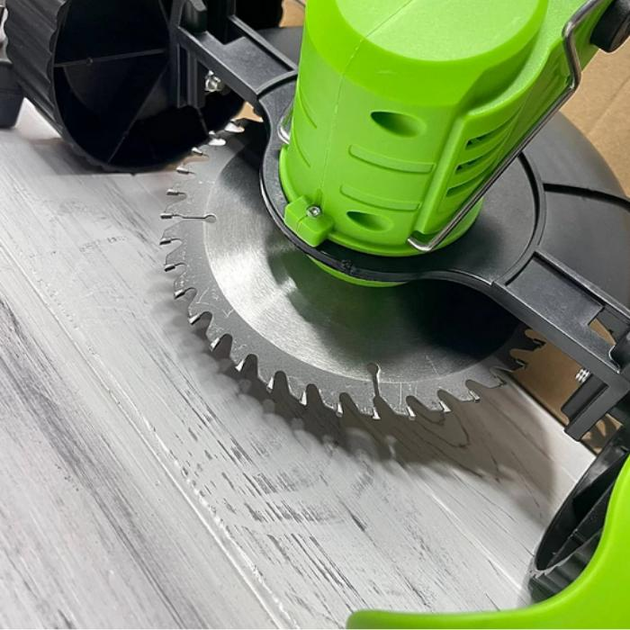 Триммер для травы на колесиках 48 V с 2-мя аккумуляторами - фото 4