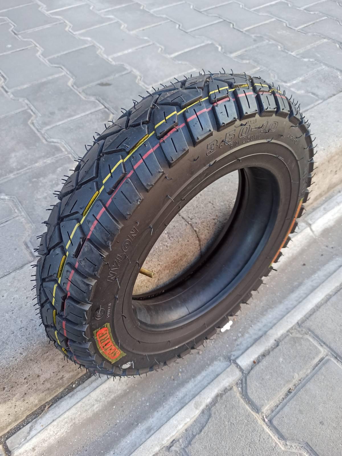 Мотошина SC-Tyre SC-124 R10 3.50-10 з камерою на скутер Honda/Suzuki/Yamaha (1985424474) - фото 5