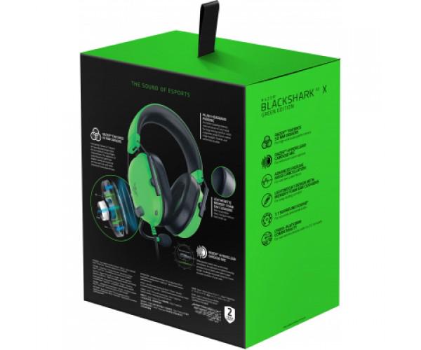 Навушники Razer Blackshark V2 X Green (RZ04-03240600-R3M1) - фото 6