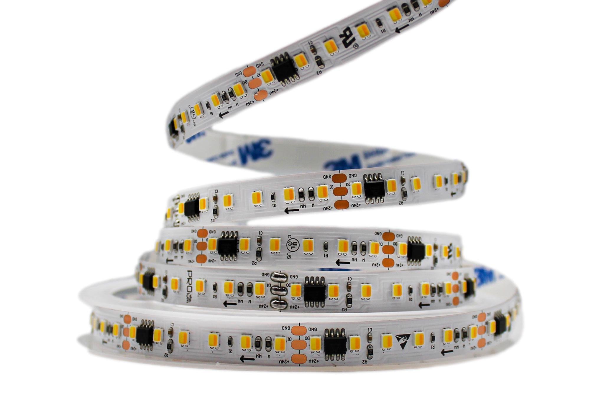 Світлодіодна стрічка Prolum RUN 2835/120 IP20 Series-SMART 24V Теплий Білий (28522733) - фото 1 Світлодіодна стрічка Prolum RUN 2835/120 IP20 Series-SMART 24V Теплий Білий (28522733) - фото 1