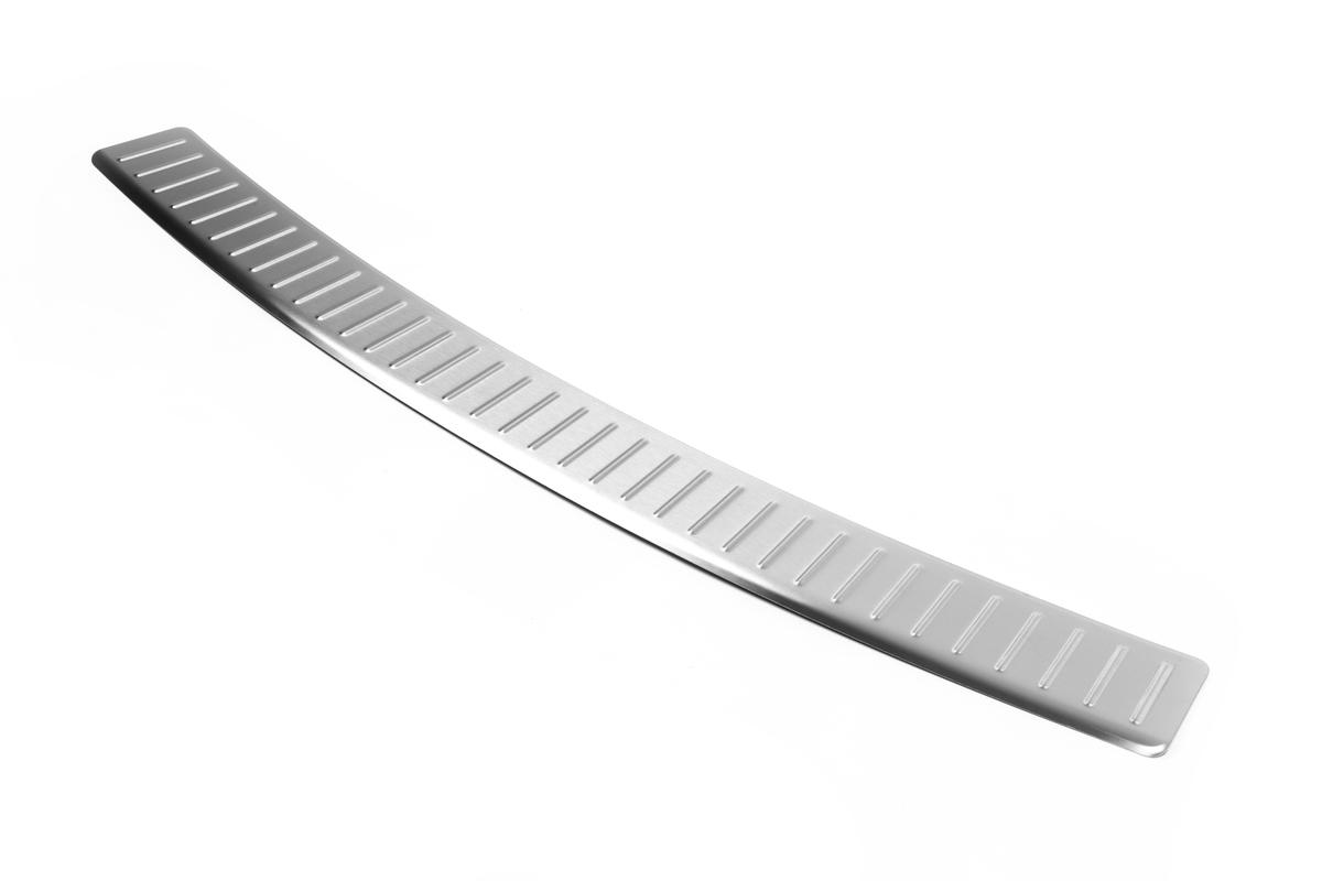 Накладка на задний бампер Мат Omsa Line для Volkswagen Touran 2010-2015 гг. нержавеющая сталь Хром