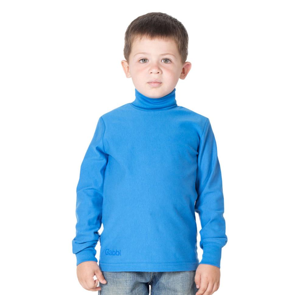 Водолазка детская хлопковая для мальчика Gabbi Классика-2 110 см Голубой (10924) Водолазка детская хлопковая для мальчика Gabbi Классика-2 110 см Голубой (10924)
