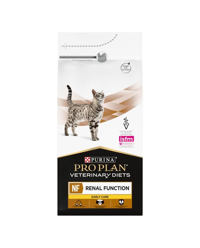 Корм сухой-диета Purina Veterinary Diets NF Renal Function Early Care Feline для поддержания функции почек кошек 1,5 кг (882295)