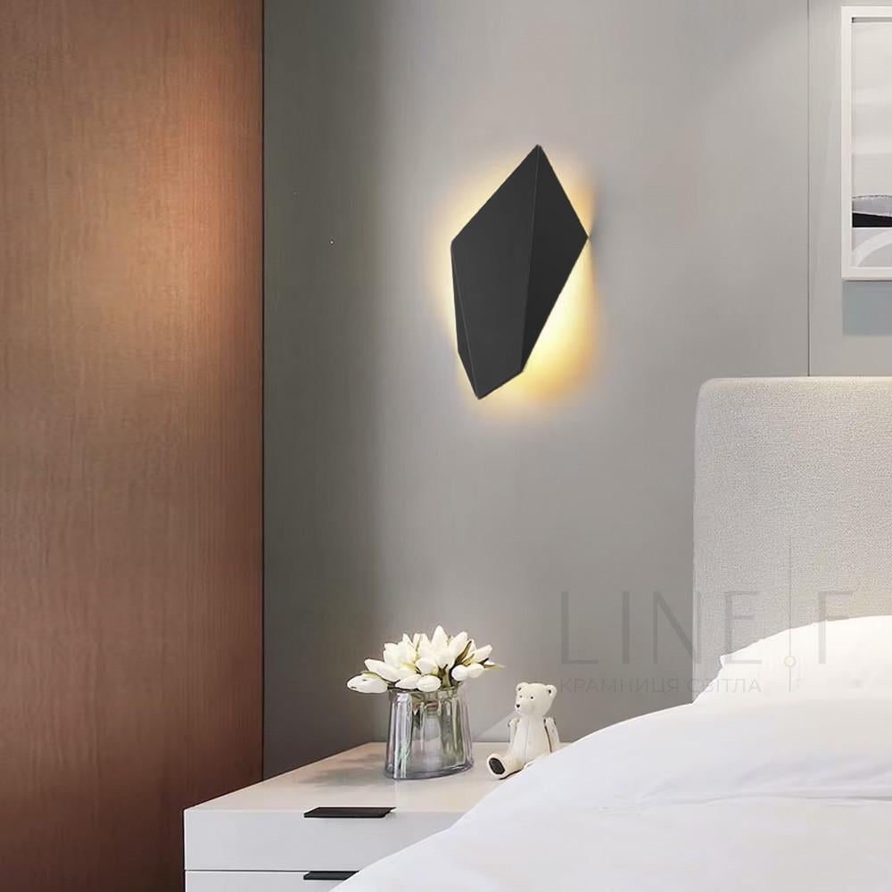 Бра 35х23х6 см Черный (W 59/1 LED)