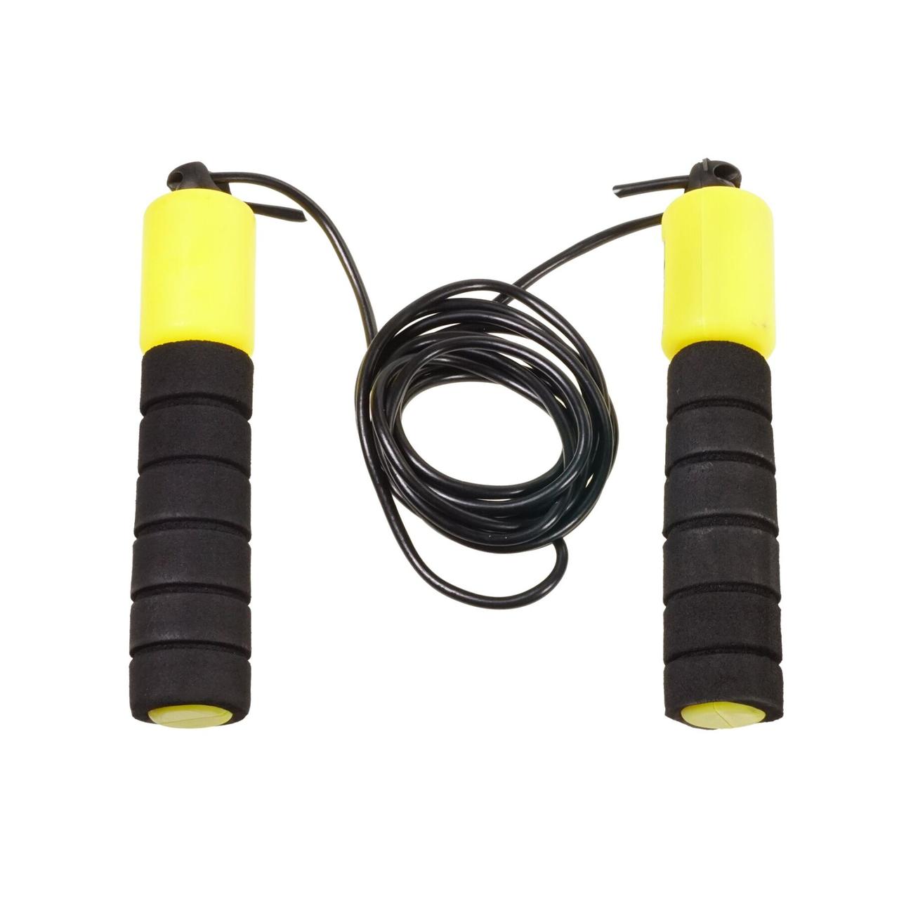 Скакалка з лічильником Wellamart Чорно-жовтий (57320004)