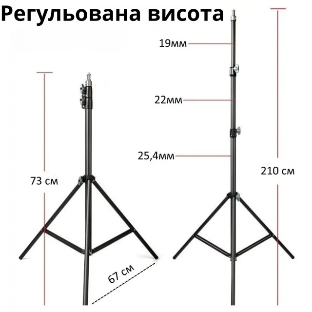 Кольцевая LED-лампа NeePho со штативом и регулировкой температуры 36 см (Pro9988-NP-36) - фото 11 Кольцевая LED-лампа NeePho со штативом и регулировкой температуры 36 см (Pro9988-NP-36) - фото 11