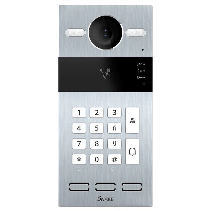 Панель вызывная Dnake S213K/S SIP IP65 IK07 Silver