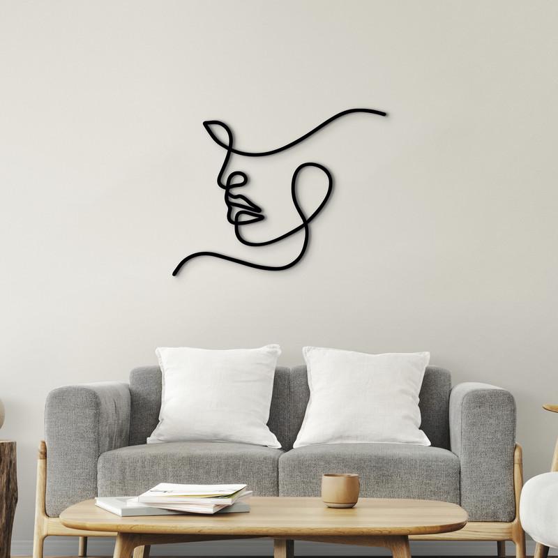 Декоративное панно Абстракция из дерева 40х30 см (0068 40 и 30)