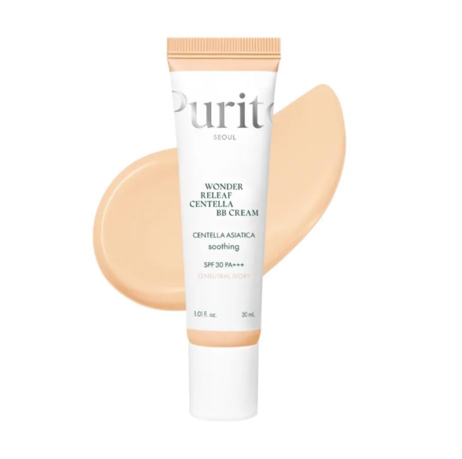 ВВ-крем с экстрактом центеллы PURITO Seoul Wonder Releaf Centella BB Cream №13 Neutral Ivory 30 мл
