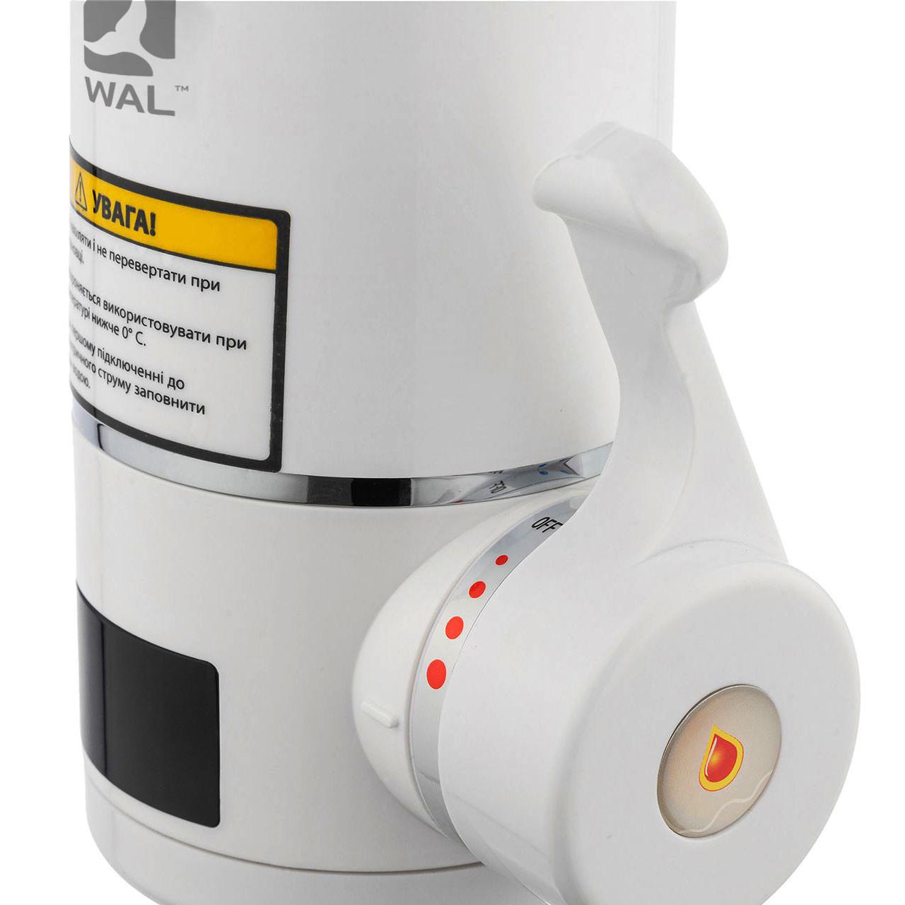 Проточний водонагрівач для кухні WAL PULSE7-A501 3 кВт - фото 4 Проточний водонагрівач для кухні WAL PULSE7-A501 3 кВт - фото 4