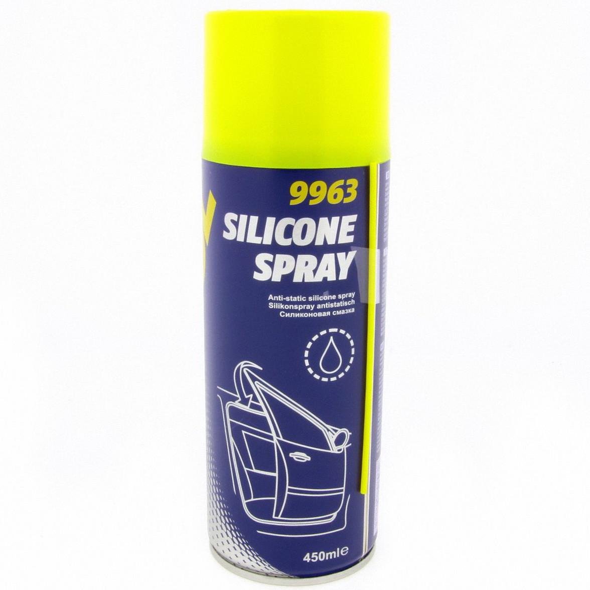 Мастило силіконове Mannol 9963 SILICONE SPRAY 450 мл (1137353728)