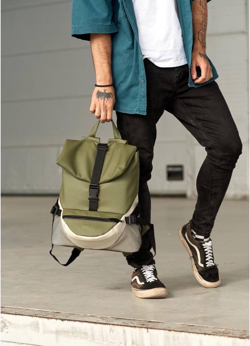 Рюкзак чоловічий Sambag Rene Double Хакі (15378702) - фото 11 Рюкзак чоловічий Sambag Rene Double Хакі (15378702) - фото 11