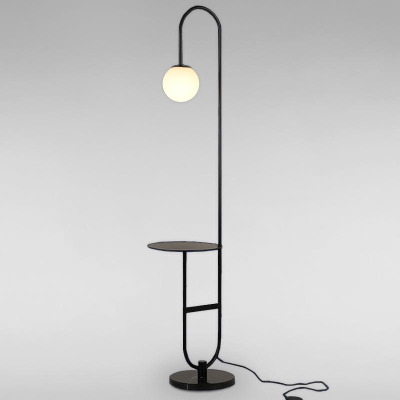 Светильник на пол Торшер Light House LS-18293-1 BK Черный/белый