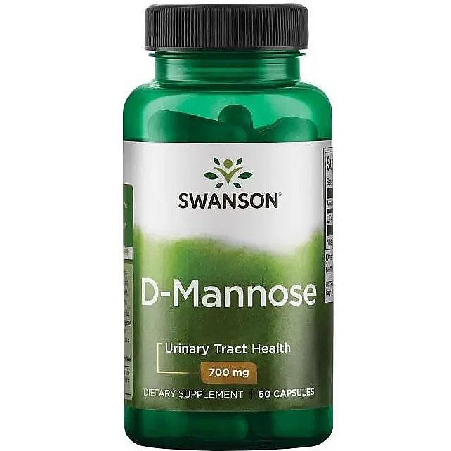Урологический препарат Swanson D-Mannose 700 мг 60 капс.