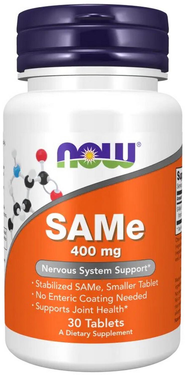 S-Аденозилметионин Now SAMe 400 mg 30 таб. (2885)