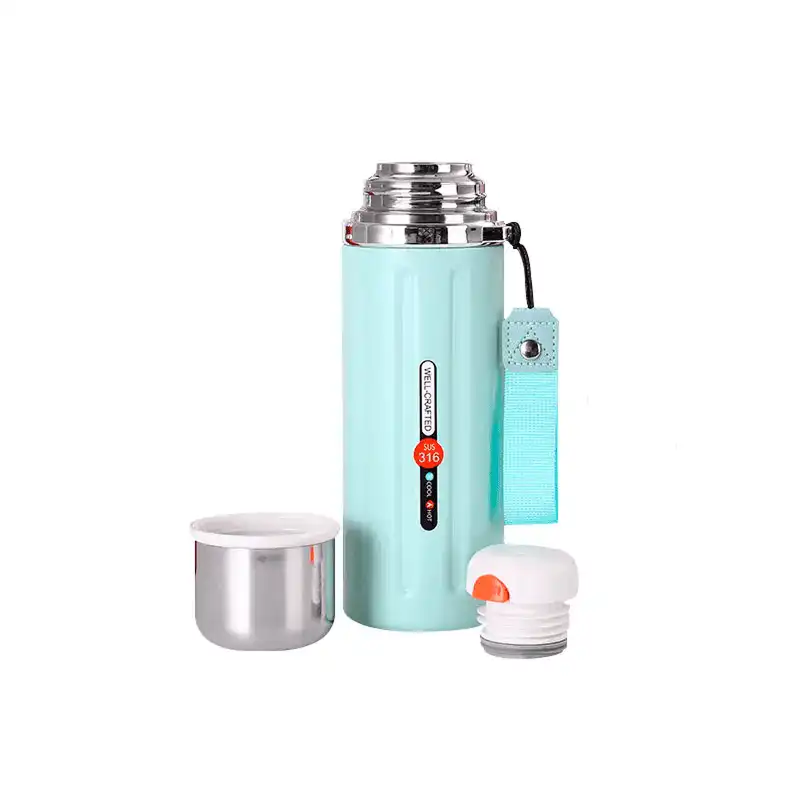 Термос вакуумний ізоляційний для спорту 800 мл Зелений (29433532) Термос вакуумний ізоляційний для спорту 800 мл Зелений (29433532)