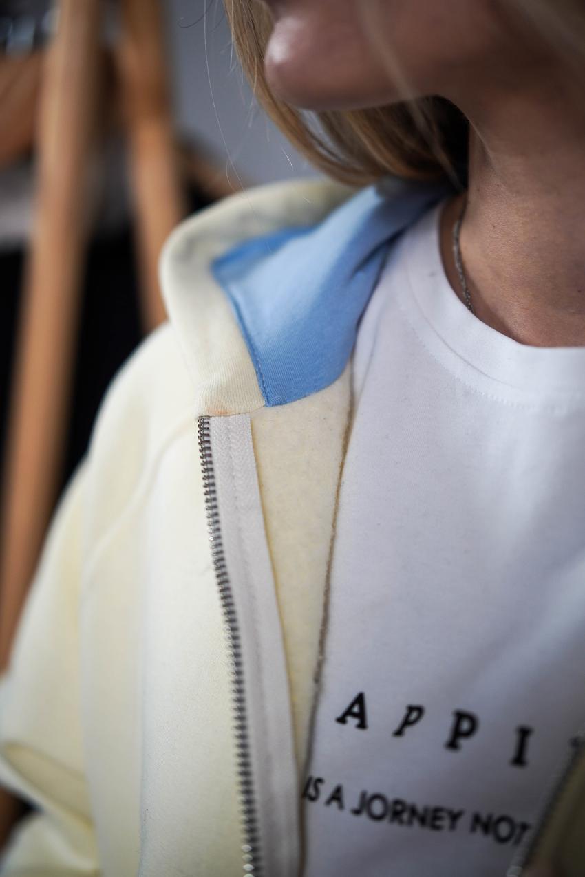 Костюм женский М208.4 на замке с начесом XL Светлый лимон (1027-1-63) - фото 3