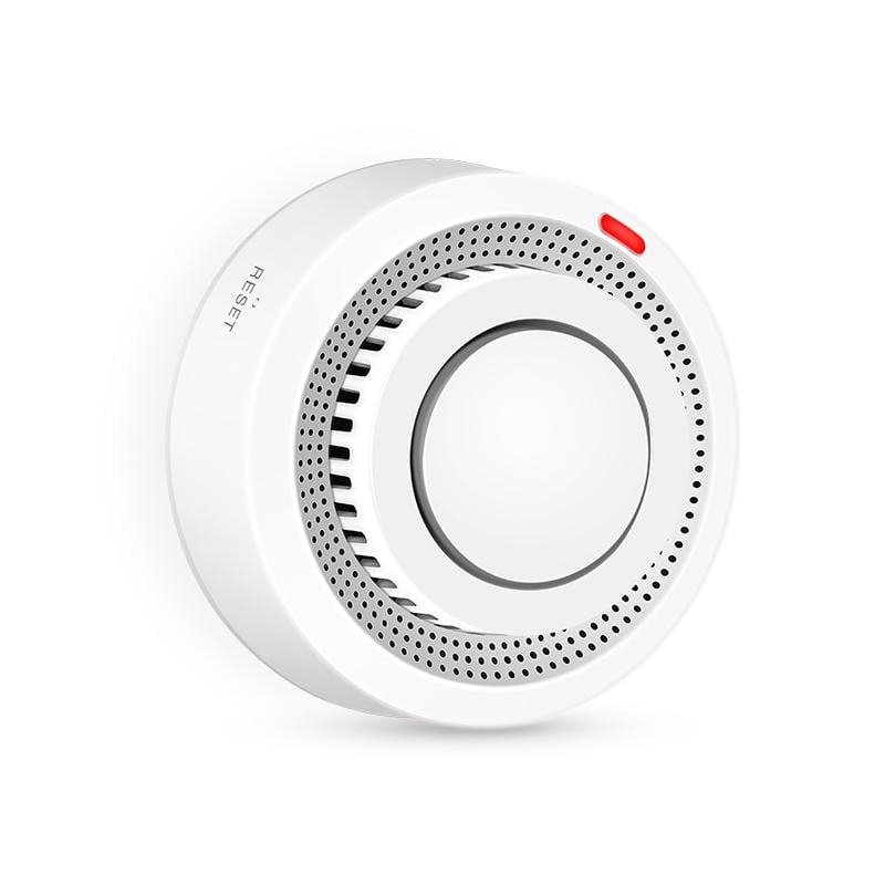 Розумний датчик диму з сигналізацією Earykong Wi-Fi Білий (EC101DD)