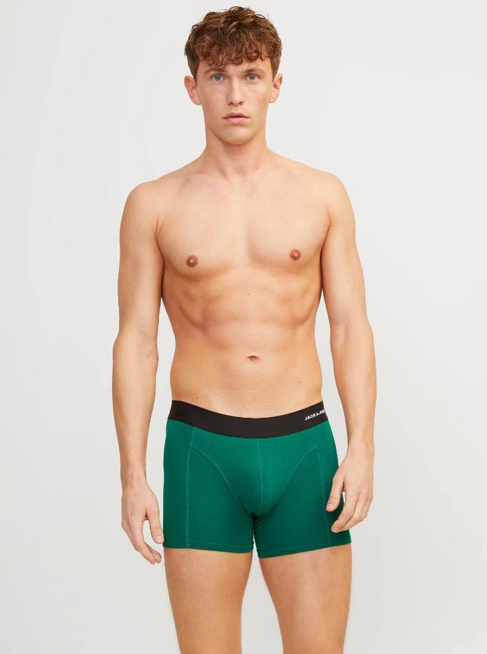 Набір трусів боксерів чоловічих Jack&Jones ADDITIONAL 3 шт. М Червоний/Зелений/Синій (104746035) - фото 5 Набір трусів боксерів чоловічих Jack&Jones ADDITIONAL 3 шт. М Червоний/Зелений/Синій (104746035) - фото 5