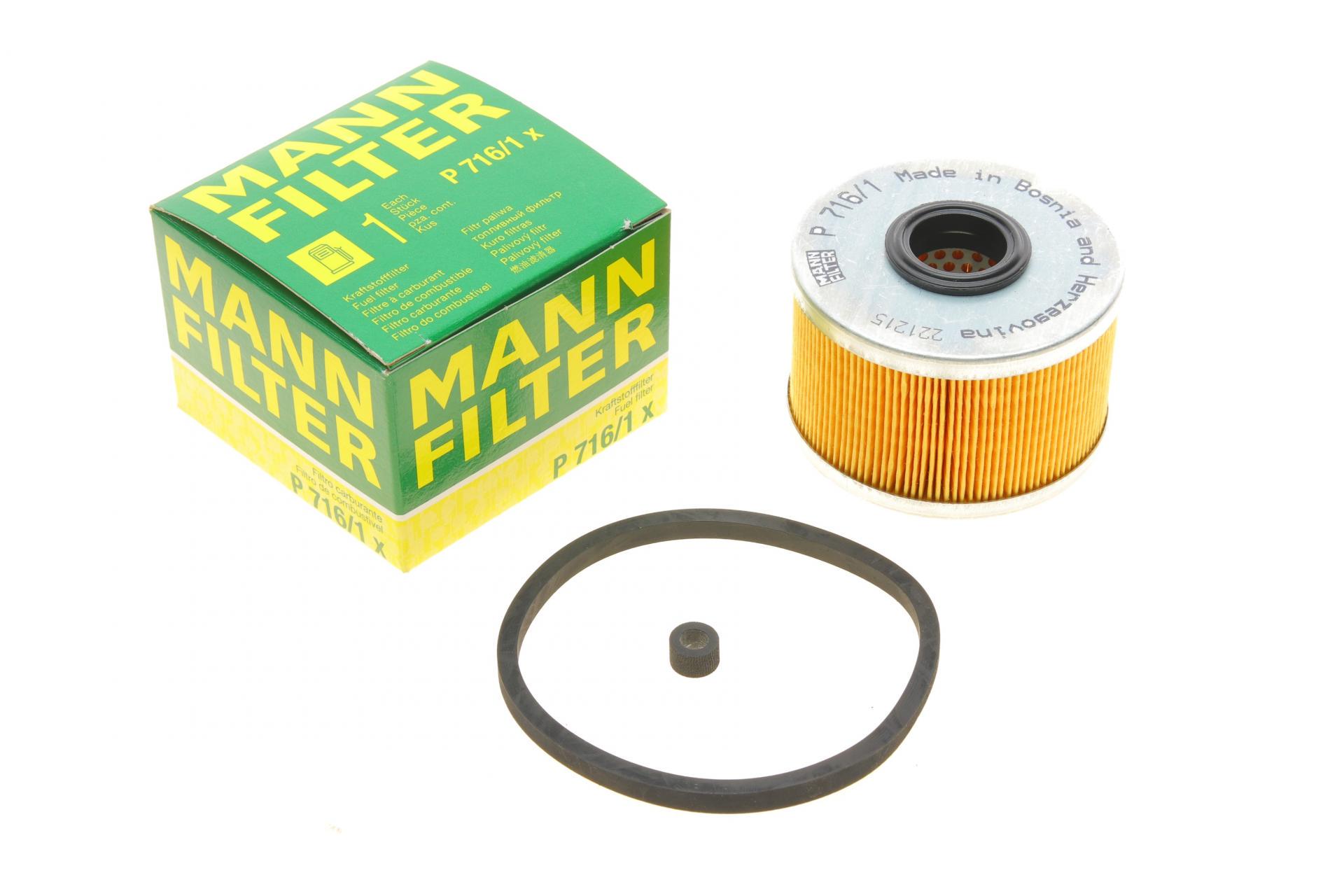 Фильтр топливный Mann-Filter для Renault Kangoo 1,9DTI 97- (P 716/1 X) Фильтр топливный Mann-Filter для Renault Kangoo 1,9DTI 97- (P 716/1 X)