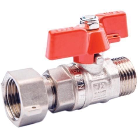 Кран кульовий з НГ Fado New 1/2" РВ-РЗ (KG01)