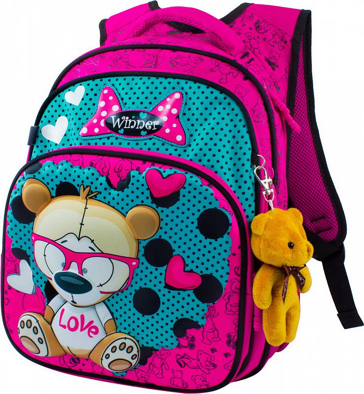 Рюкзак Winner Stile 29х17,5х38,5 см Розовый (8015)