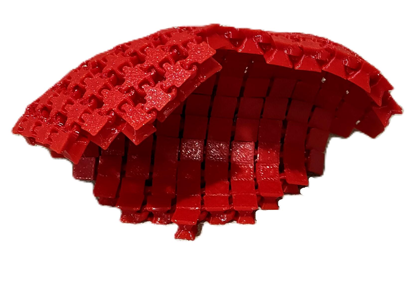 Подставка под чашку стакан бокал в форме сердца подвижная 120х110 мм (PDS-34G-KR) - фото 2