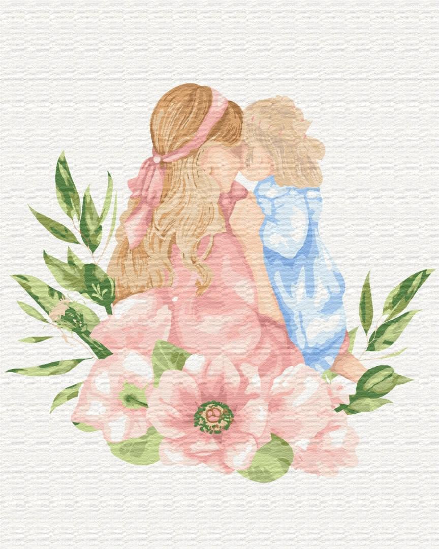 Картина по номерам Brushme Мамина любовь 40x50 см (BS52544)