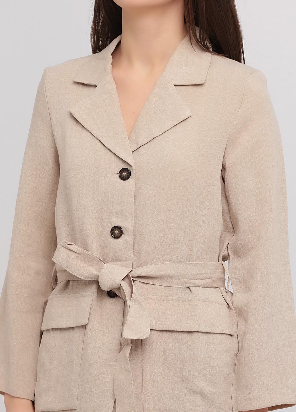 Жакет S Світло-бежевий (8040401abr) - фото 3