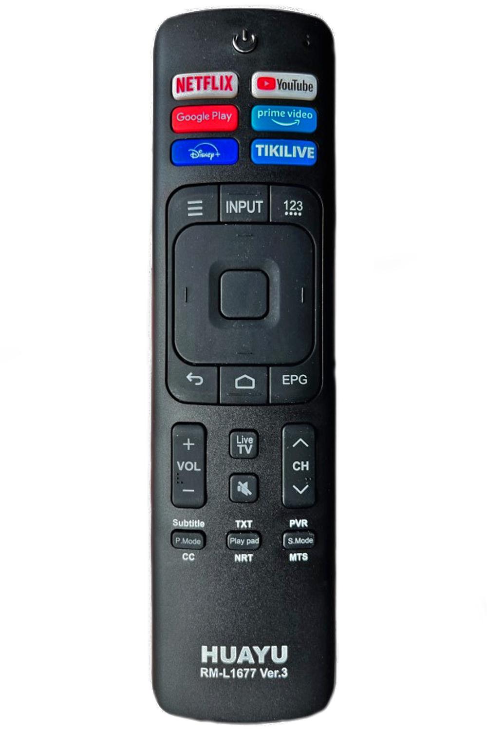 Универсальный пульт для телевизора Hisense RM-l1677 (3328)