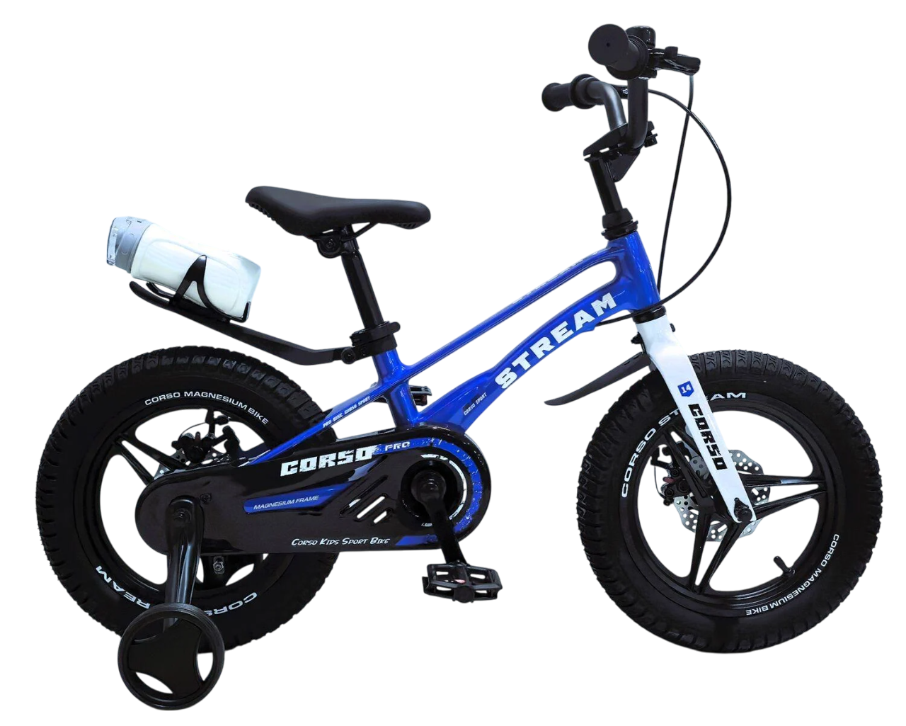 Велосипед 2-х колесный 14" Corso Stream SM-70411 (25599683)