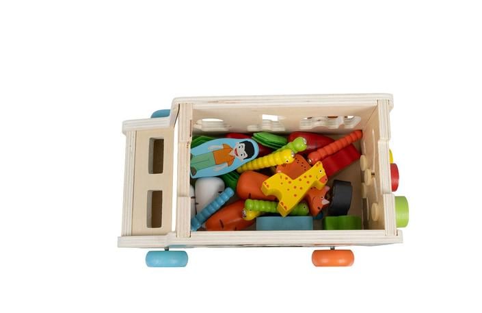 Сортер дерев'яний Kruzzel (26250) - фото 4 Сортер дерев'яний Kruzzel (26250) - фото 4