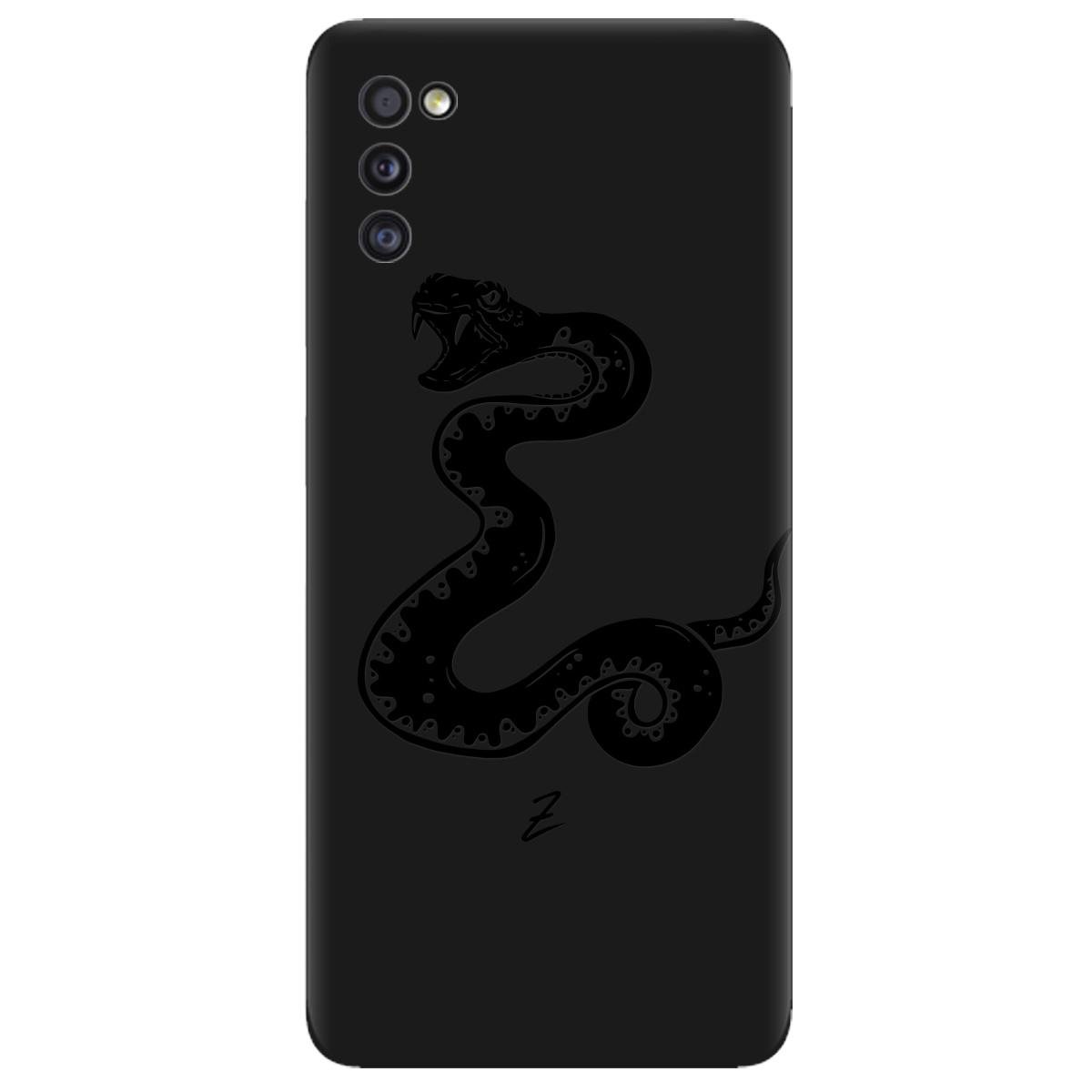 Силиконовый чехол Zorrov для Samsung Galaxy A41 - Cobra (14120050146089055)