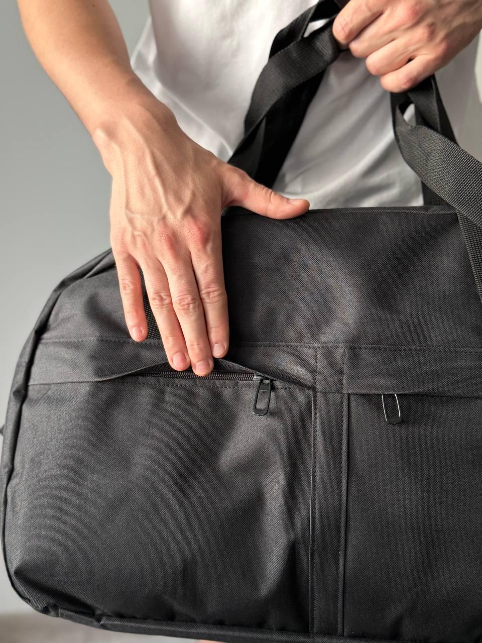 Сумка дорожная Tiger athletic-2 Черный (3492040420) - фото 3 Сумка дорожная Tiger athletic-2 Черный (3492040420) - фото 3