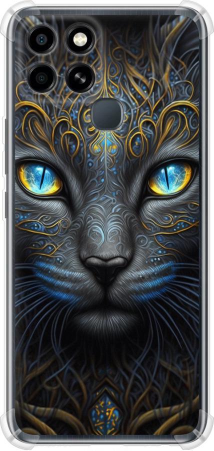 Чехол на Infinix Smart 6 Кошка (5548sp-2758-42517)