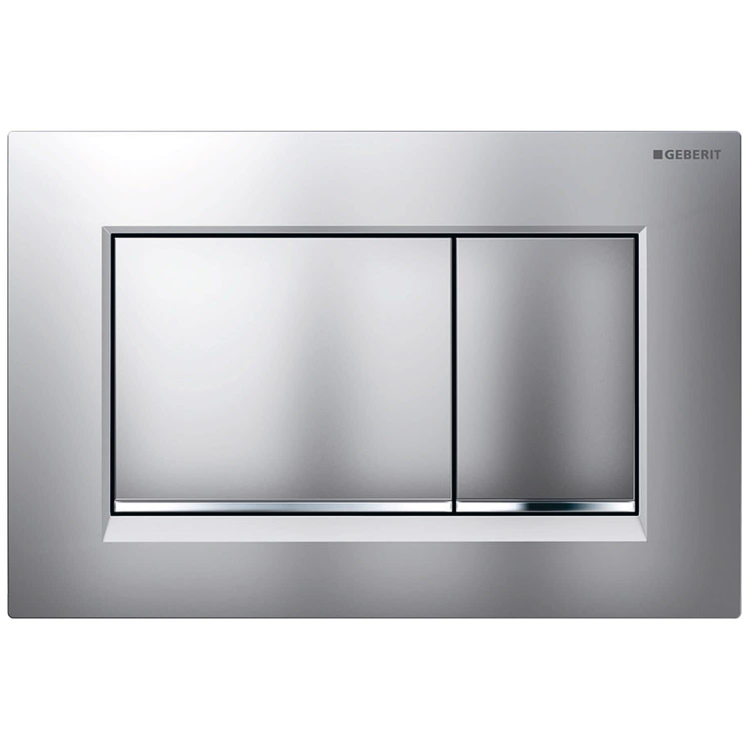Кнопка слива для инсталляции Geberit Sigma30 115.883.JQ.1 матовая Хром (83165)