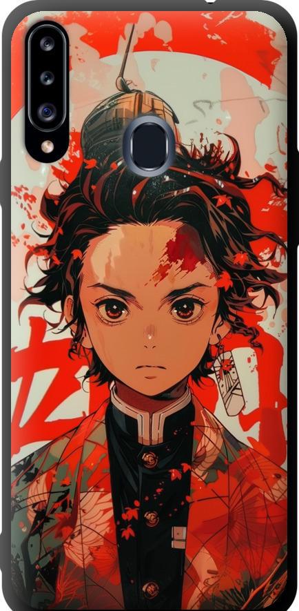 Чехол на Samsung Galaxy A20s A207F Тандзиро Камадо (6131b-1775-42517)