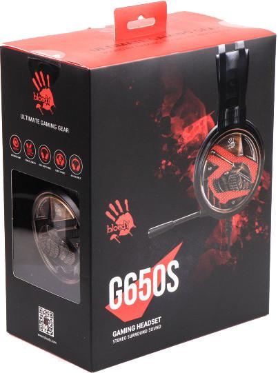 Наушники A4tech G650S Bloody Black - фото 5 Наушники A4tech G650S Bloody Black - фото 5