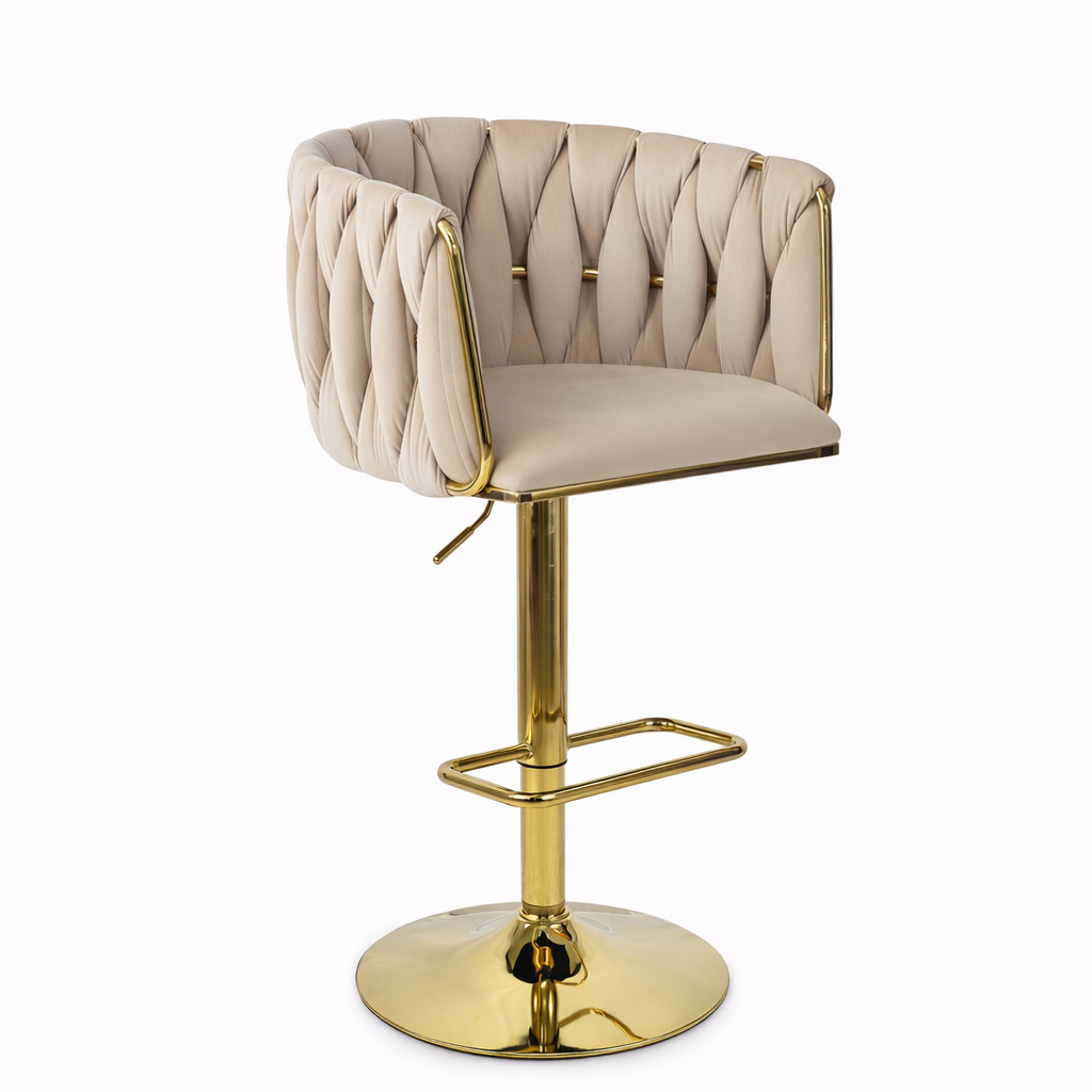 Барный стул Marbella регулируемый Золотой (33554287)