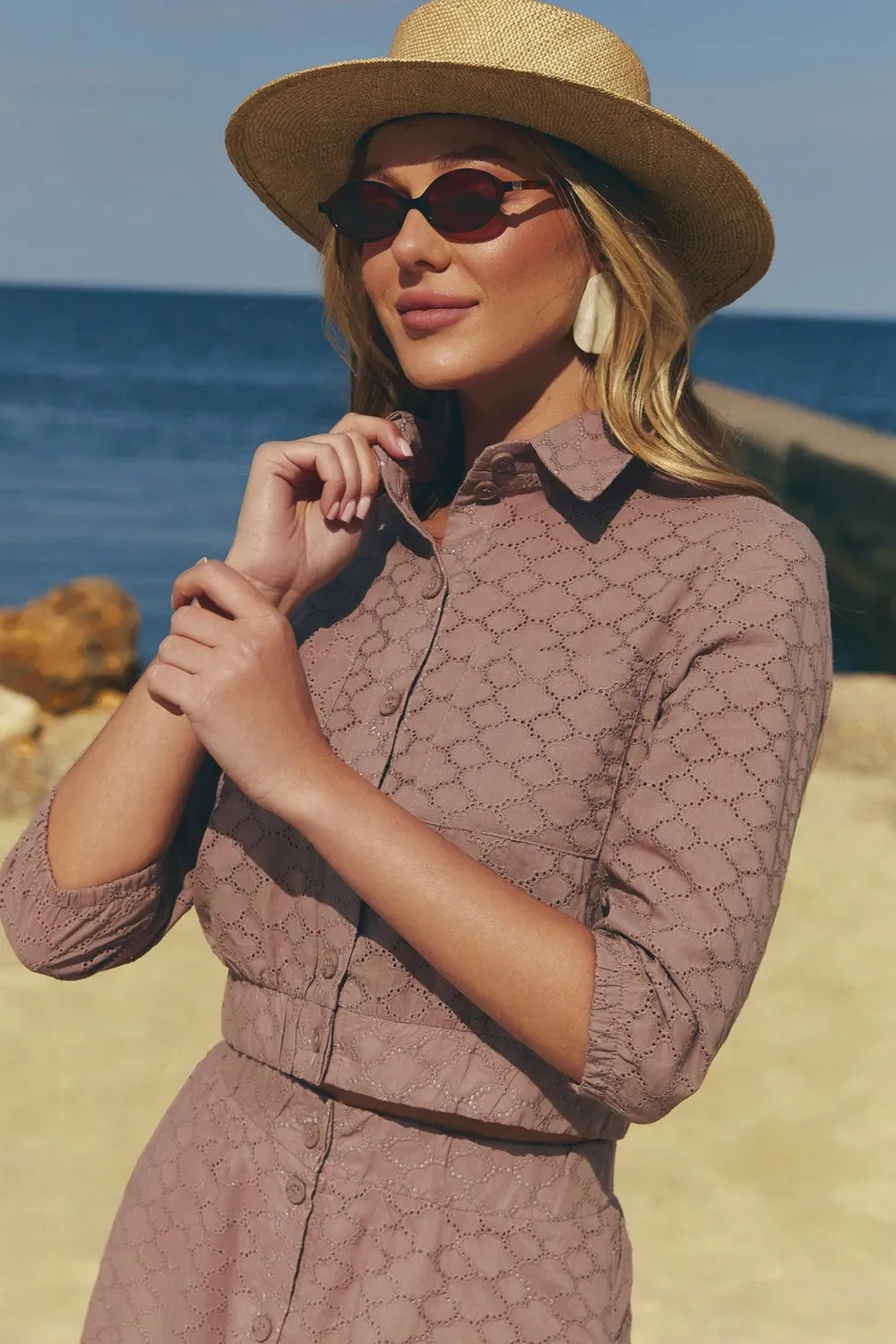 Костюм женский Seventeen кофта/юбка S-M Коричневый (104-2294.6408) - фото 3 Костюм женский Seventeen кофта/юбка S-M Коричневый (104-2294.6408) - фото 3