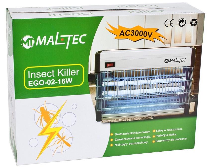 Уничтожитель насекомых Maltec EGO-02 16 Вт 50 м2 - фото 2