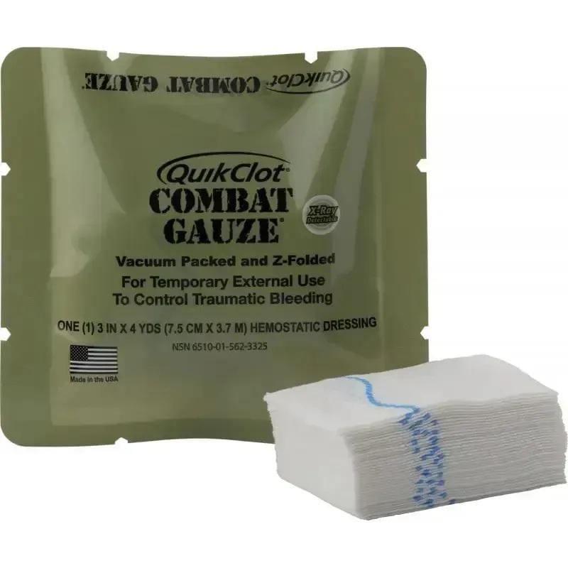 Бинт гемостатический QuikClot Combat Gauze Z-Folded (НФ-00000196)