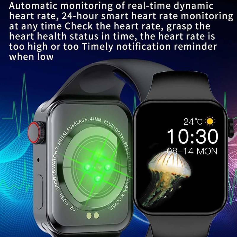 Смарт часы Smart Watch 100PLUS-PRO 1,75" голосовой вызов/спортивные режимы Черный (e552630b) - фото 5