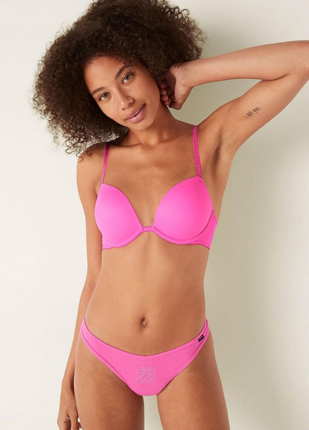 Женские трусы Victoria's Secret 1440000398871QPWM M Розовый (56896203)