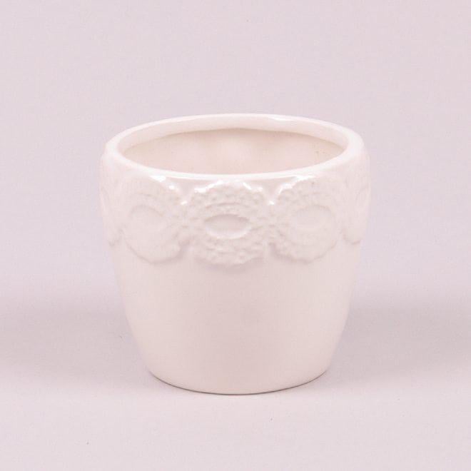 Горшок керамический Flora 0,15 л 6 шт. (6580)
