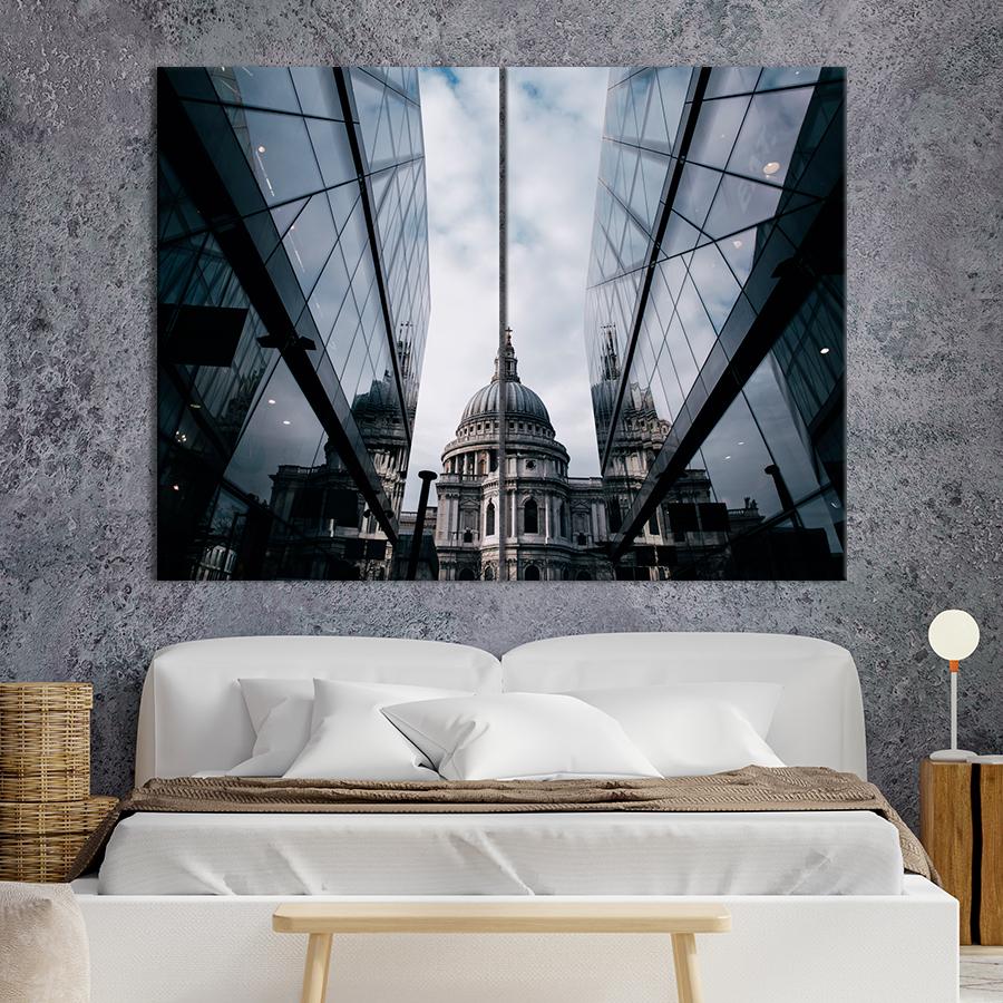 Настенний декор Знаменитый Собор Святого Павла 165x122 см (A689-2)